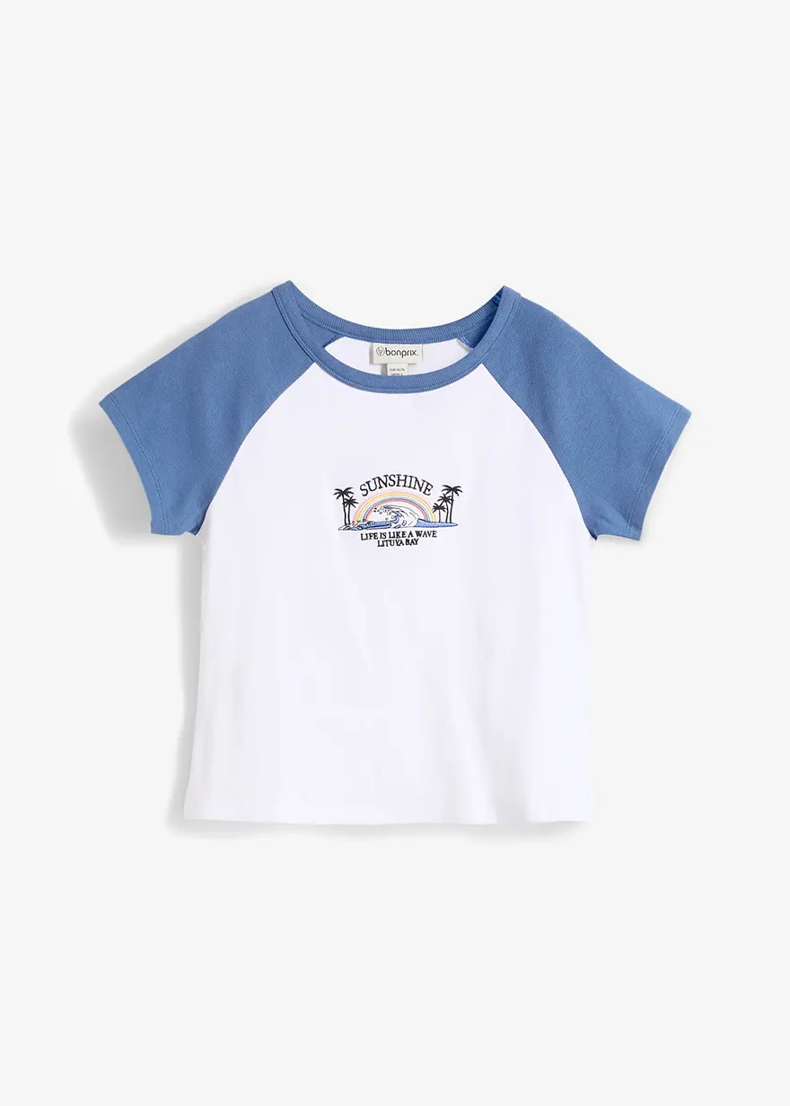 T-Shirt mit Raglanärmeln
