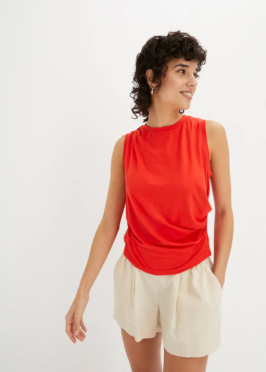 Shirt mit Drapierung