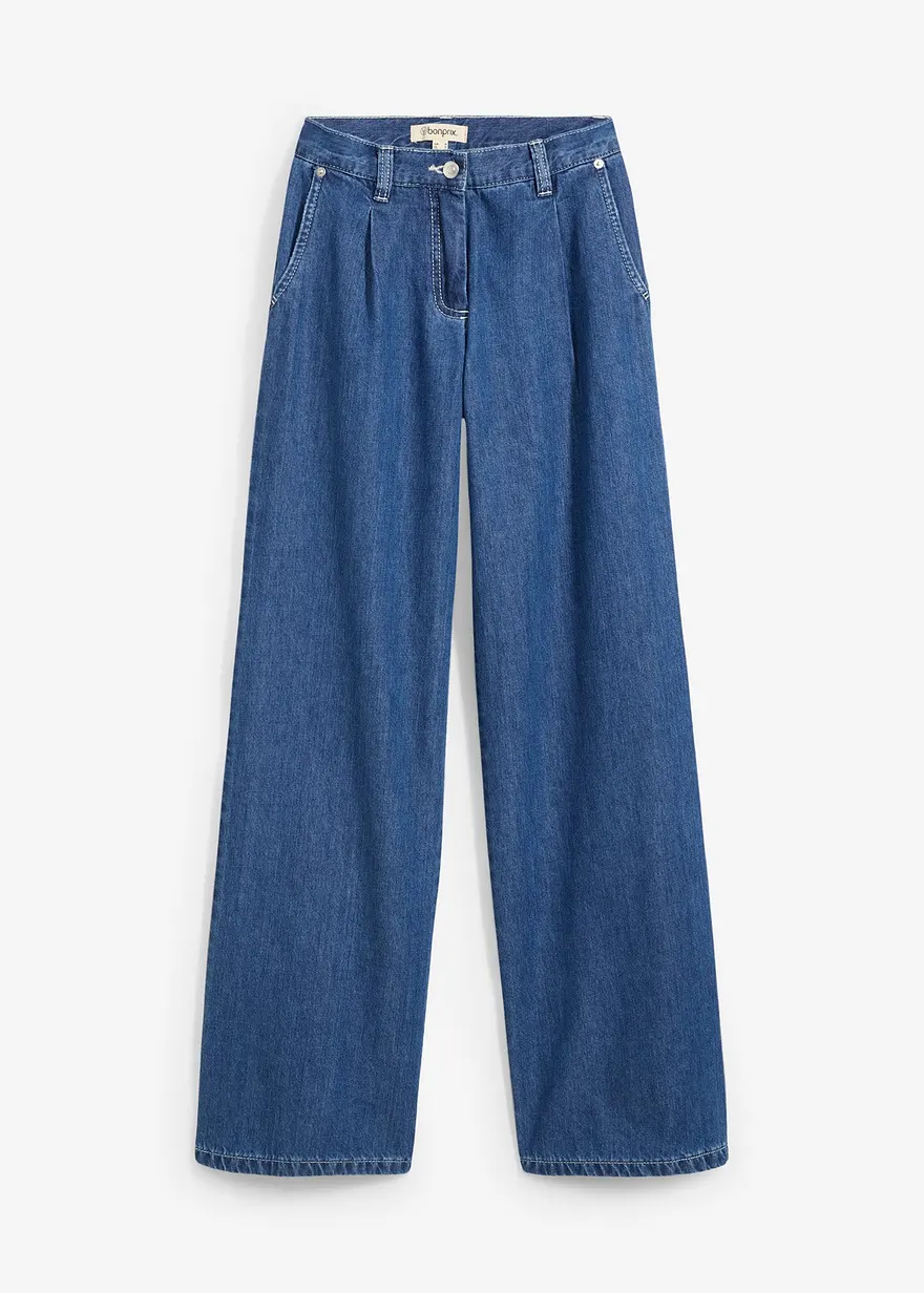 Wide-Leg-Jeans, Mid Waist, Super Soft