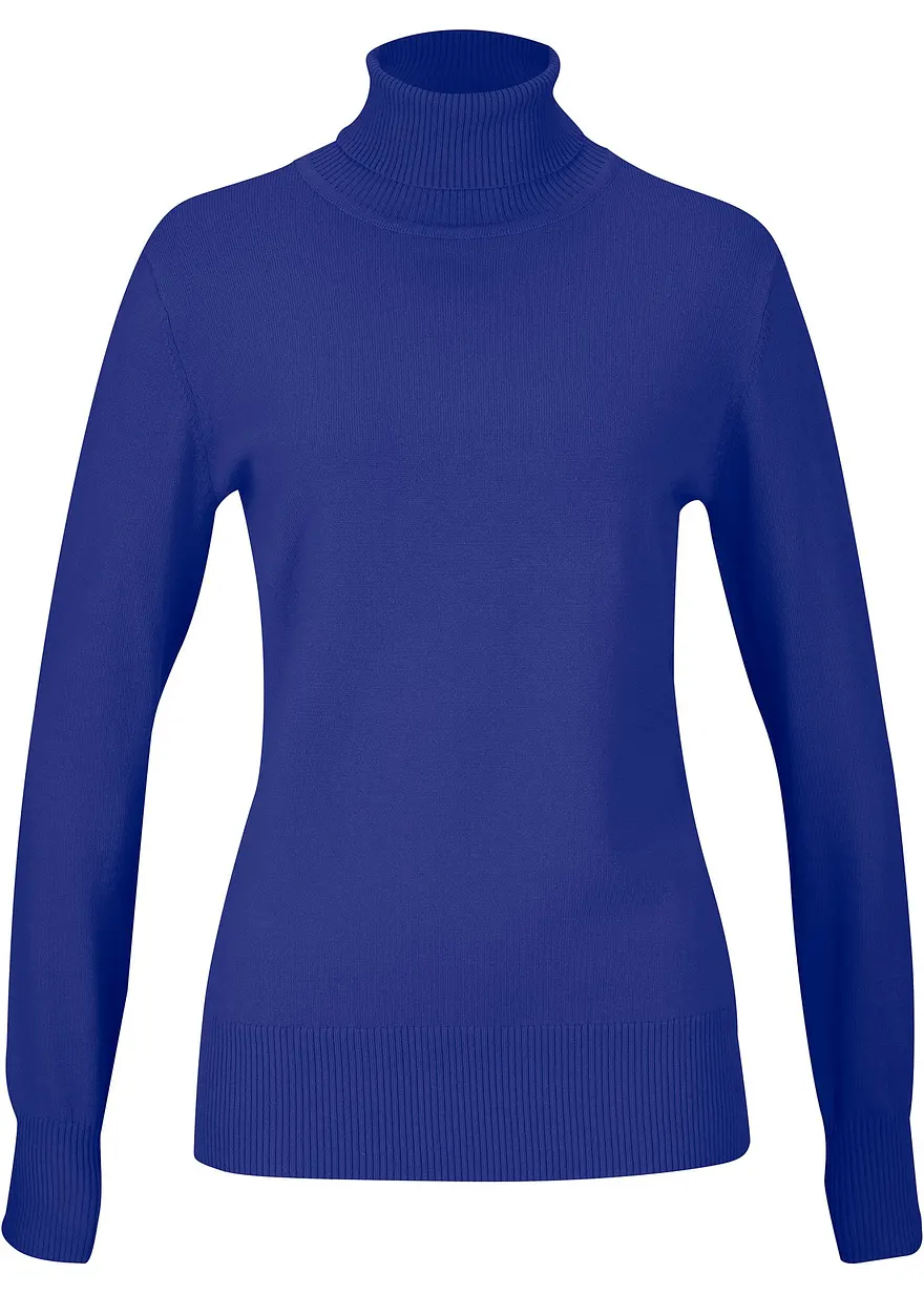 Basic Rollkragenpullover