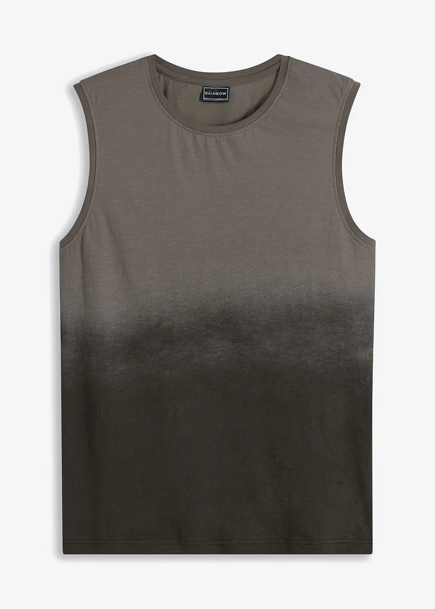 Muskel-Shirt aus reiner Bio-Baumwolle, Slim Fit