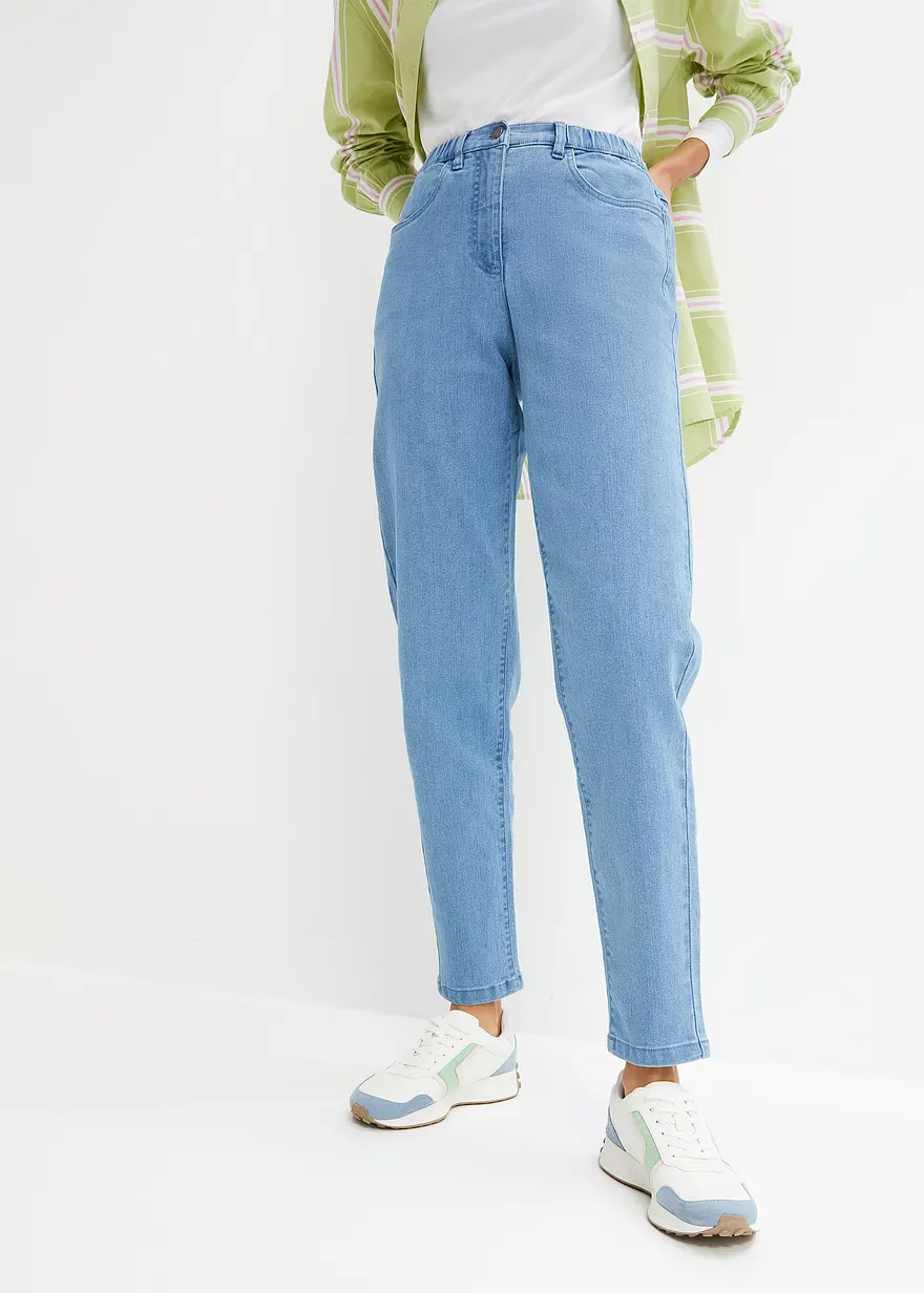 Mom-Jeans, High Waist, Stretch
