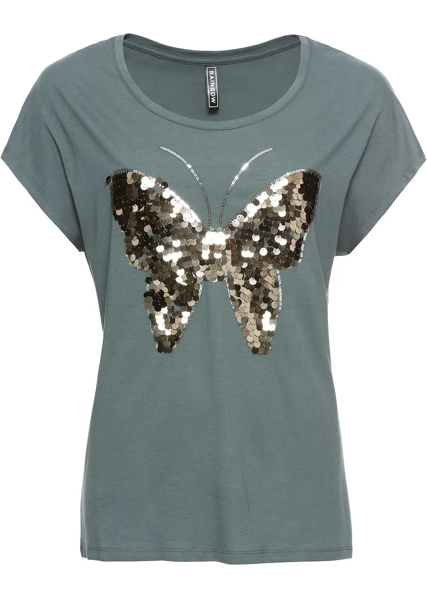 Shirt mit Pailletten