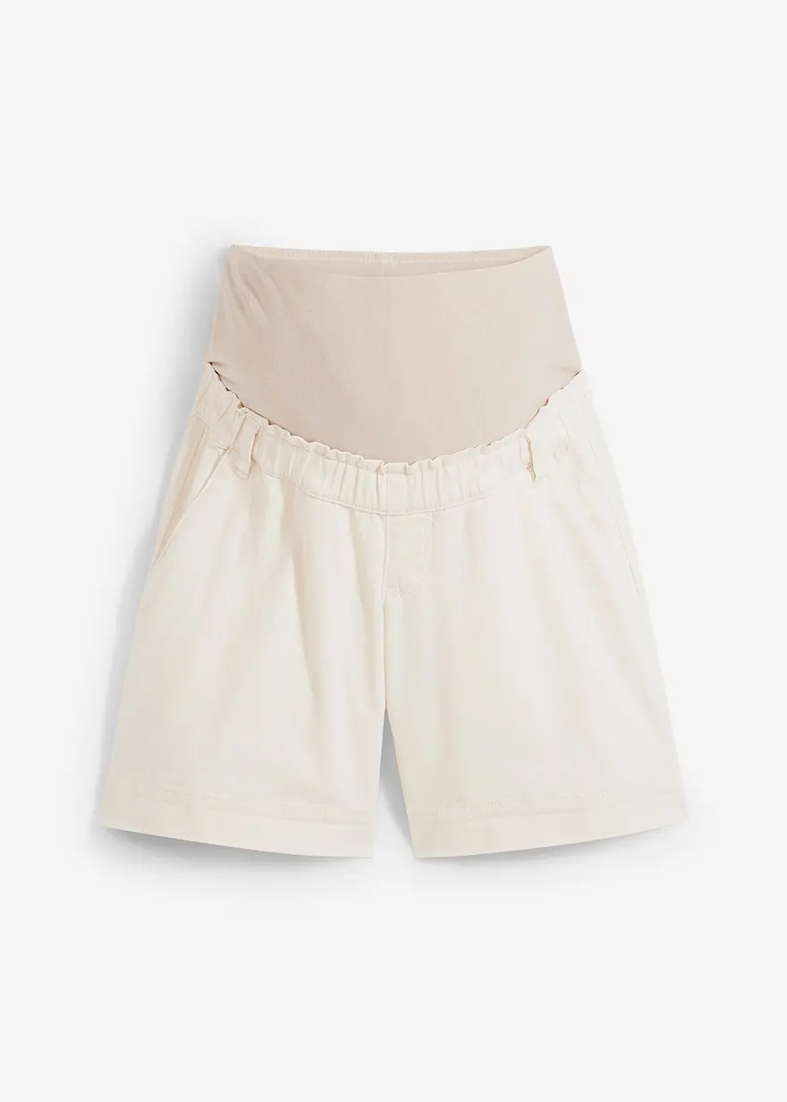Umstandsshorts mit Bio-Baumwolle