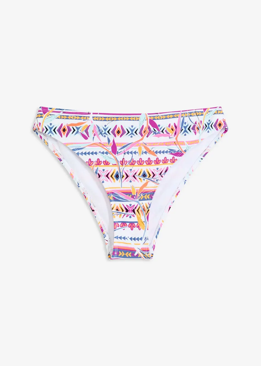 Bikinihose mit hohem Beinausschnitt