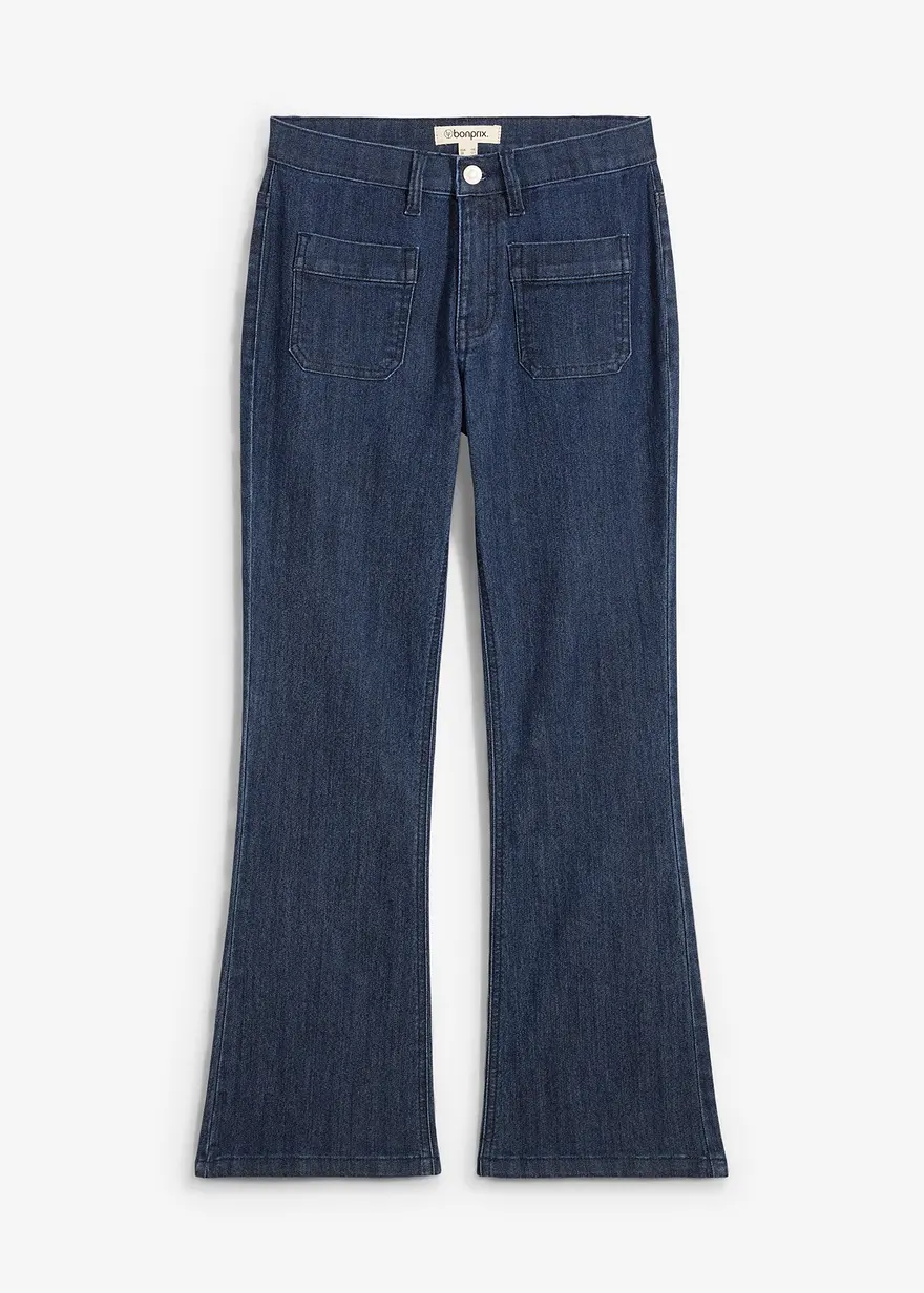 Komfortable Bootcut-Jeans