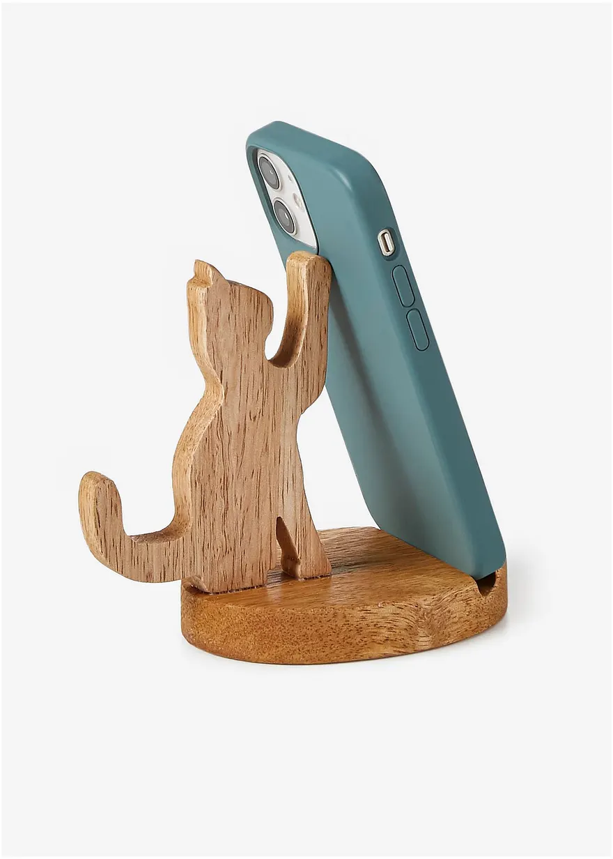 Handy Halter im Katzen-Design