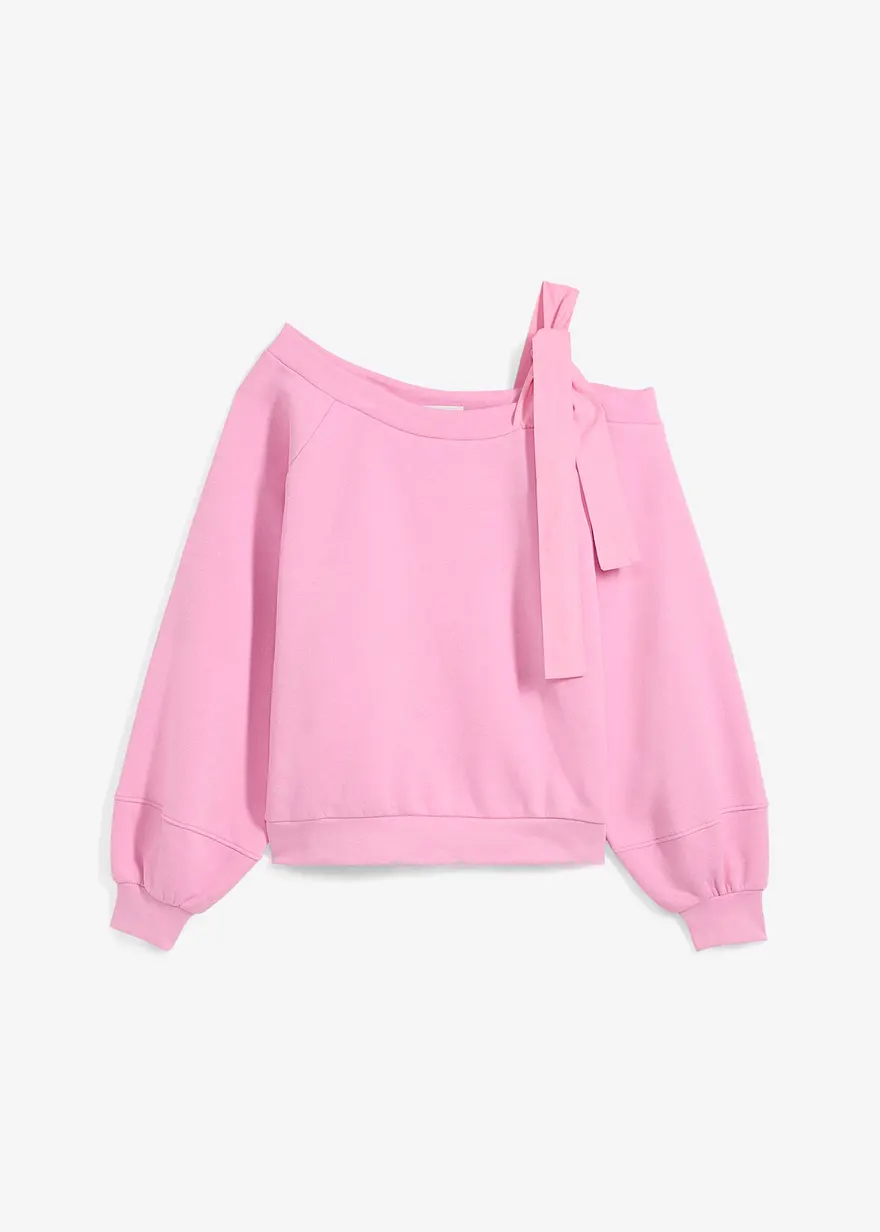Weites Sweatshirt mit One-Shoulder