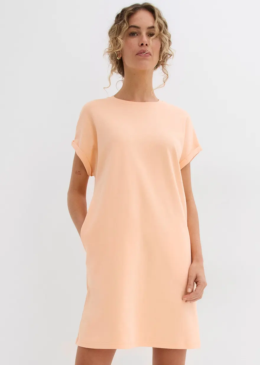 Minikleid aus reiner schwerer Bio-Baumwolle