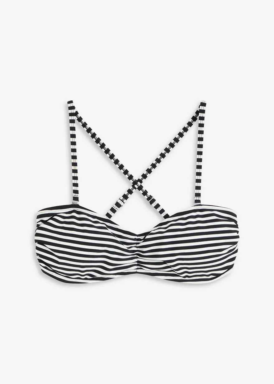 Bandeau Bikini Oberteil