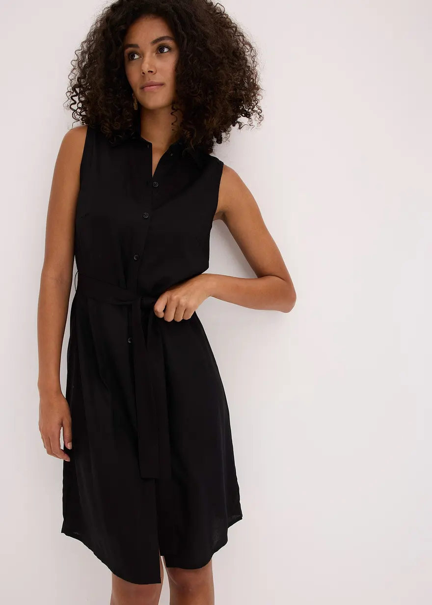 Hemdblusenkleid aus Viskose