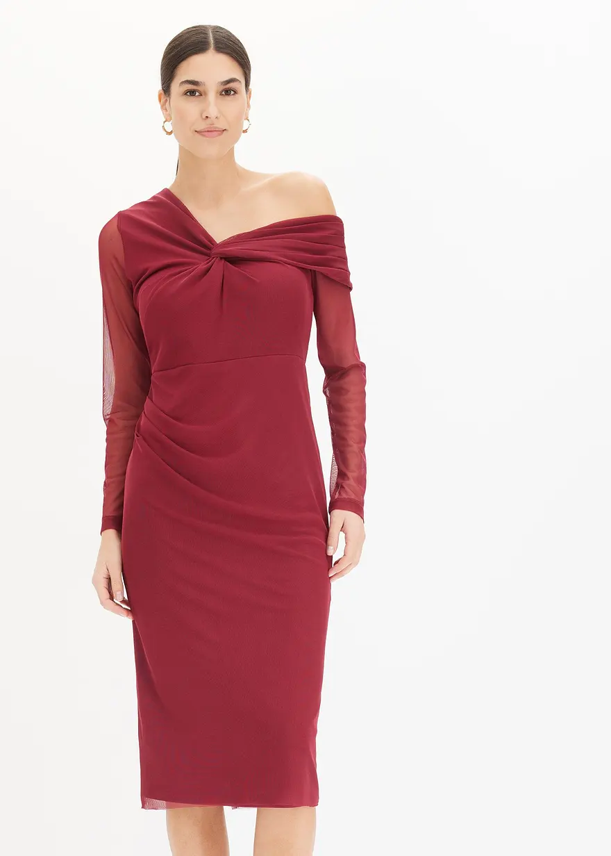 Figurbetontes Midikleid