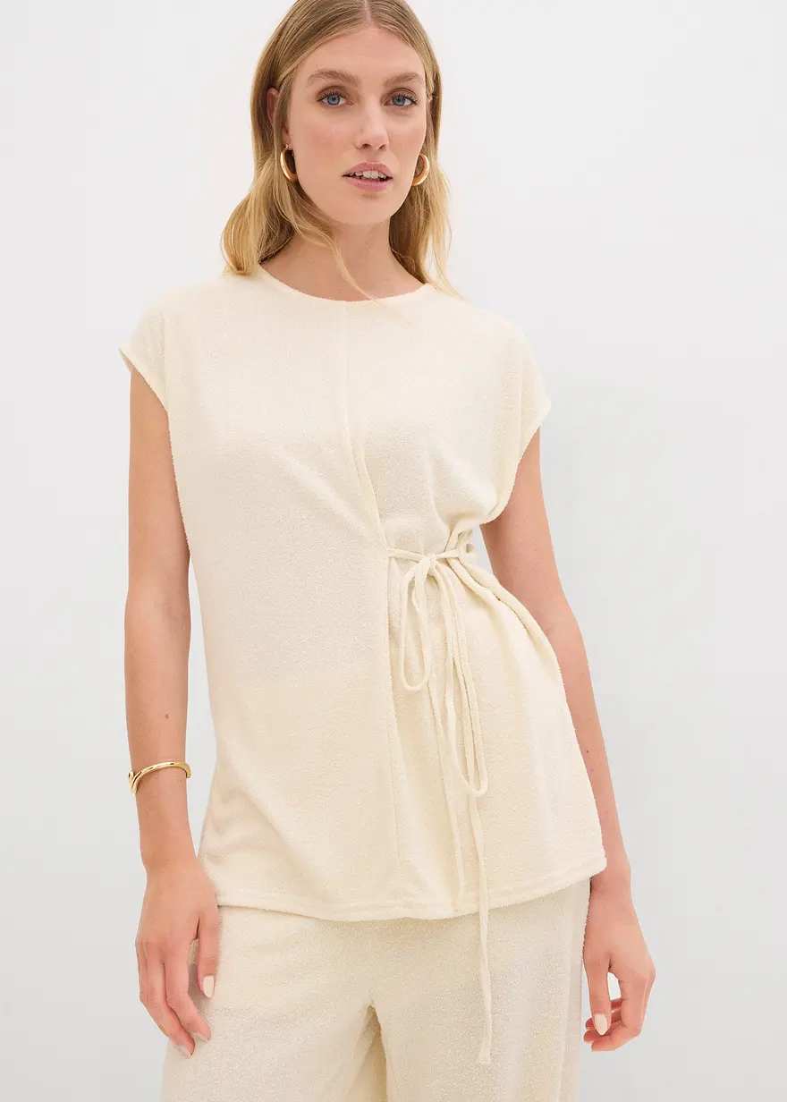 Longshirt mit Bindedetail