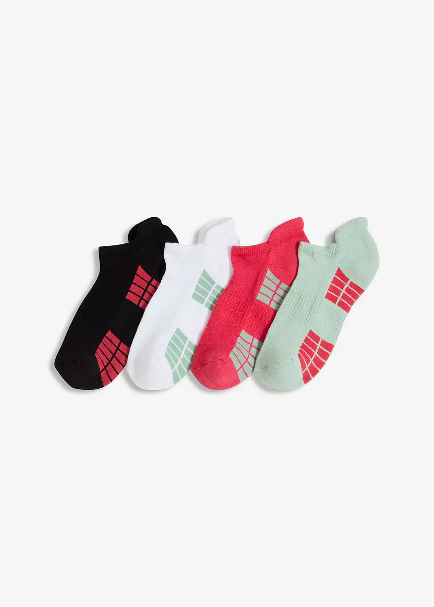 Sportsocken mit Frottee in der Sohle (4er Pack)