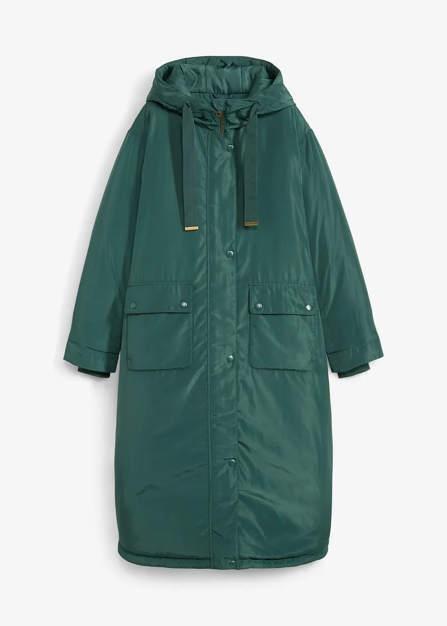 wattierter Parka in A-Form