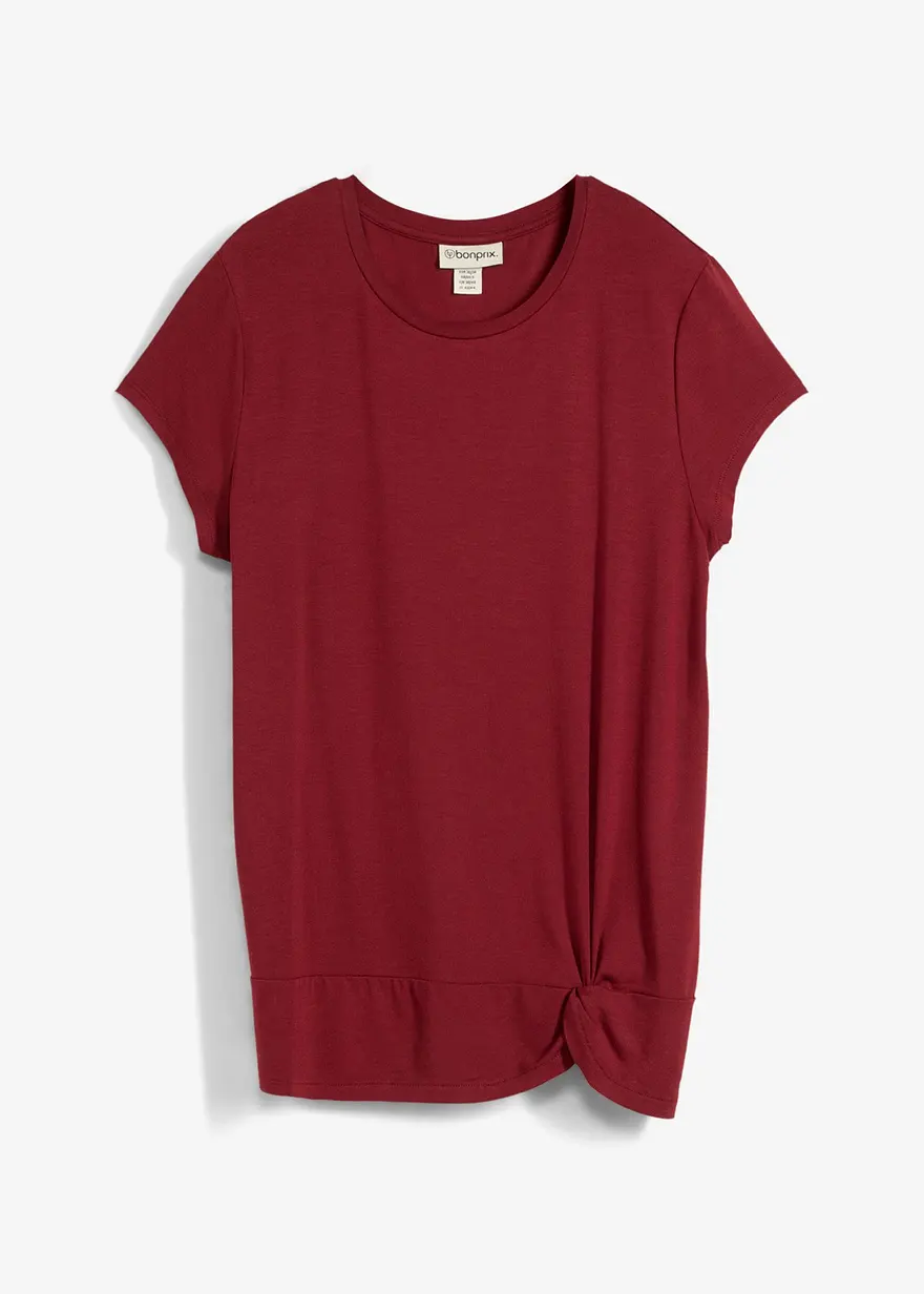 Shirt aus fließendem Viskose-Mix