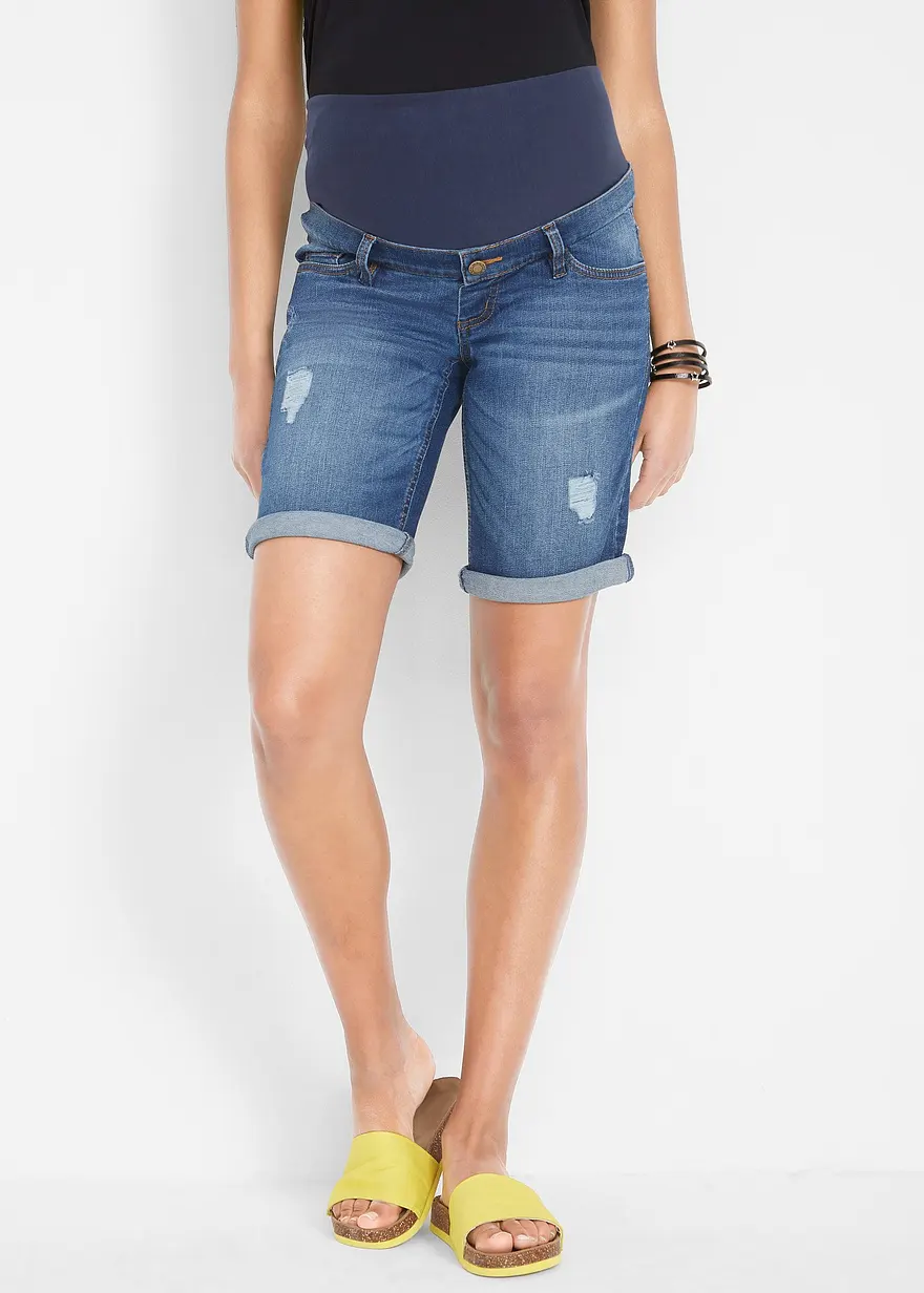 Umstands-Jeans-Bermuda, Regular Fit