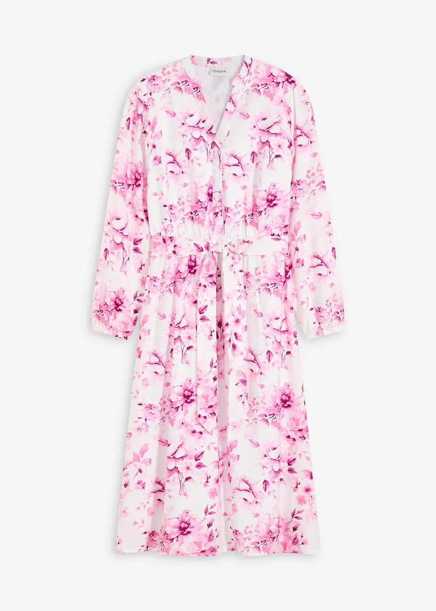 bedrucktes Midikleid