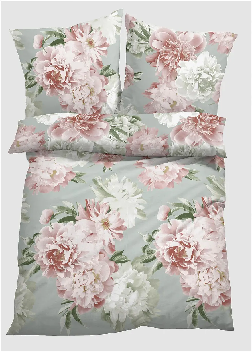 Bettwäsche mit Blumen