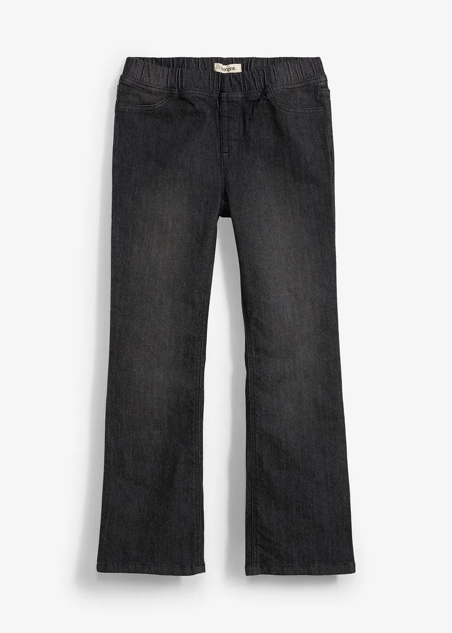 Jeggings Mid-Waist, Flared