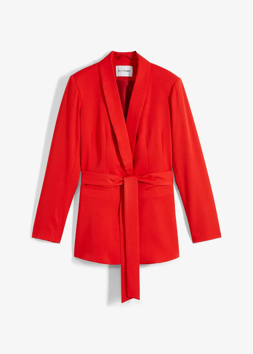Blazer mit Gürtel