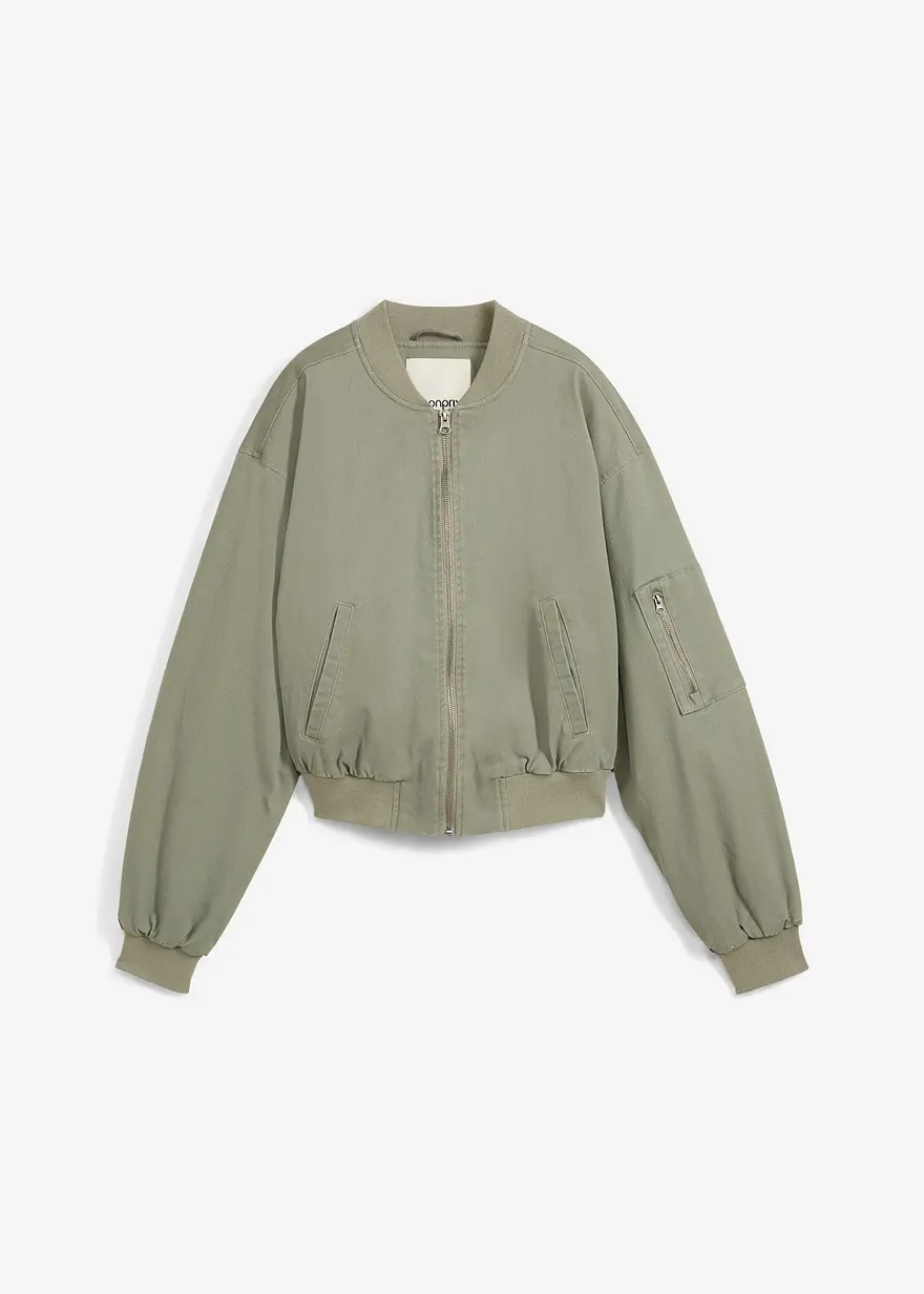 Gefütterte Pilotenjacke