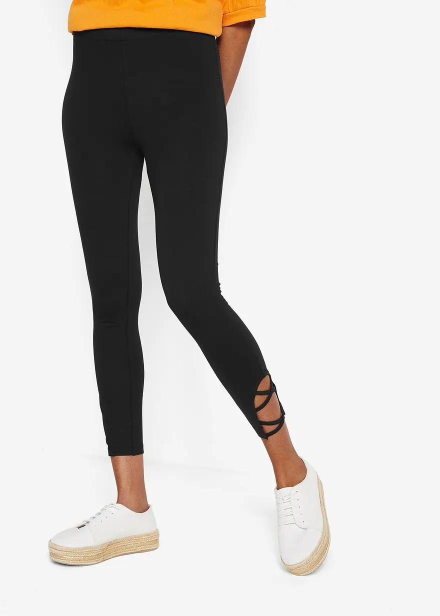 7/8-Highwaist-Leggings mit Bio-Baumwolle