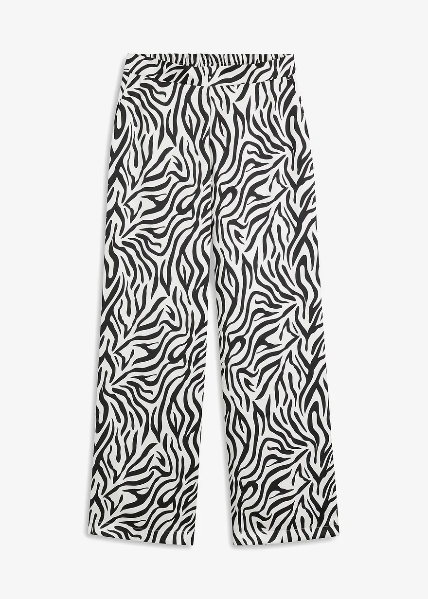 Satin-Palazzo-Hose