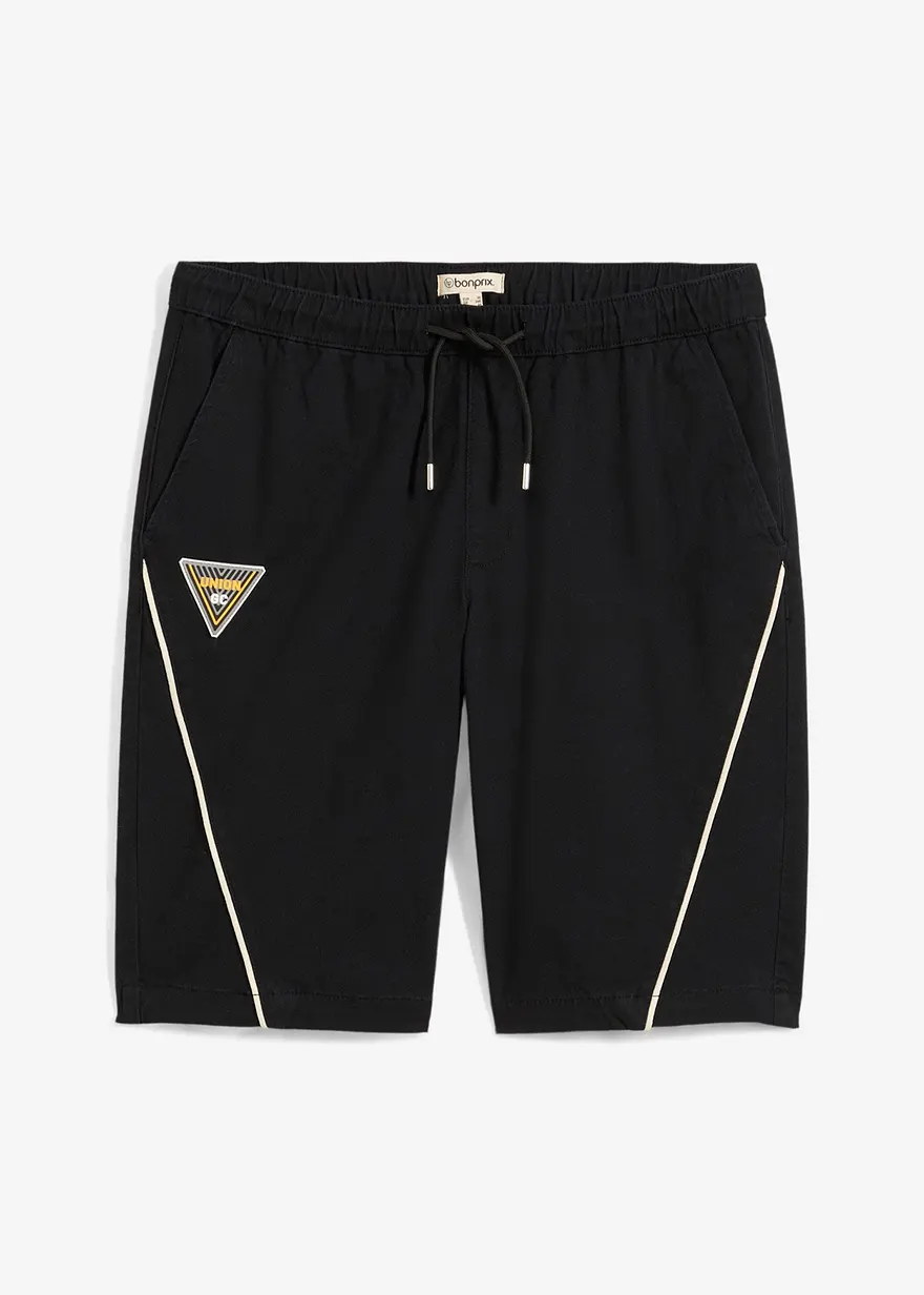 Feste Stretch-Schlupfbermuda, Loose Fit