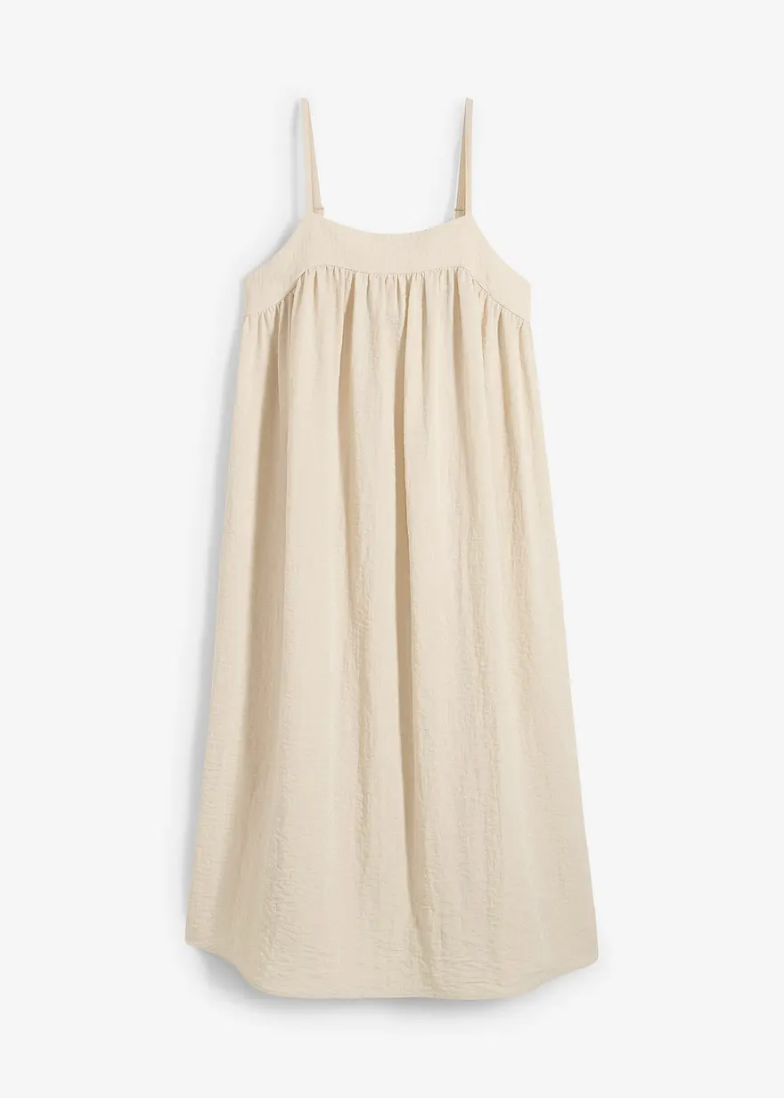 Trägerkleid aus softem Viskose-Mix