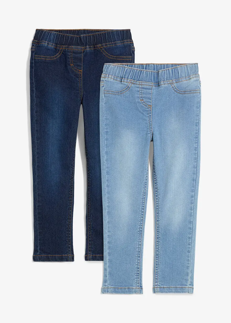 Jeggings Mid Waist (2er Pack)