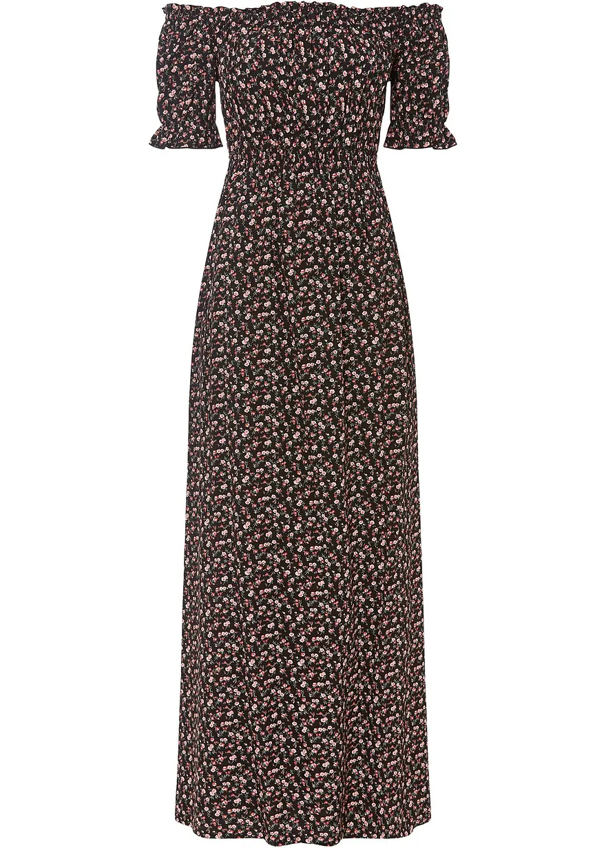bedrucktes Maxikleid