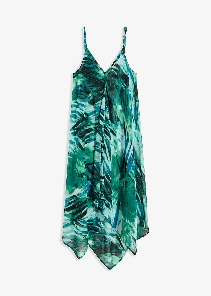 Chiffon Strand Maxikleid