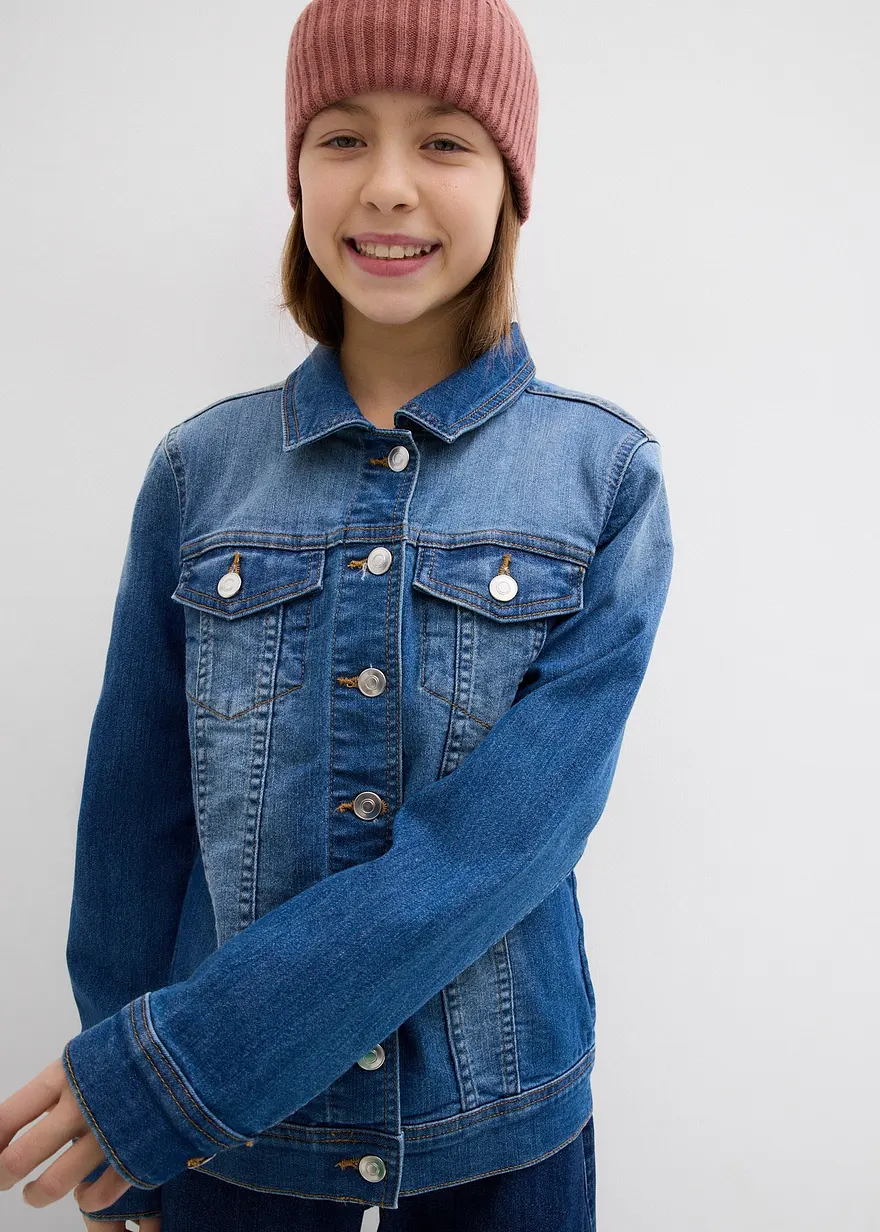 Oversize-Jeansjacke