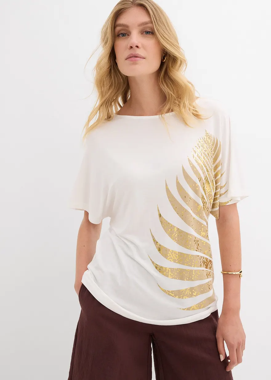 Shirt aus softem Viskose-Mix
