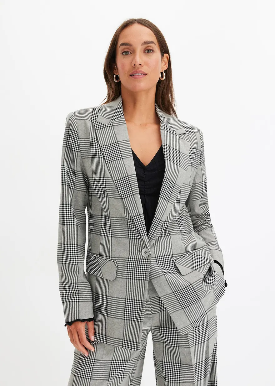 karierter Blazer