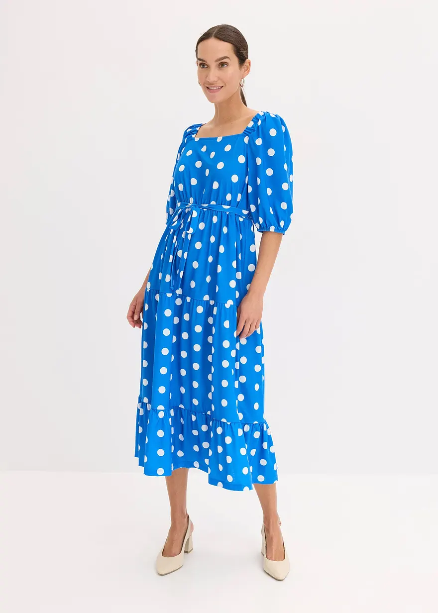 bedrucktes Midikleid
