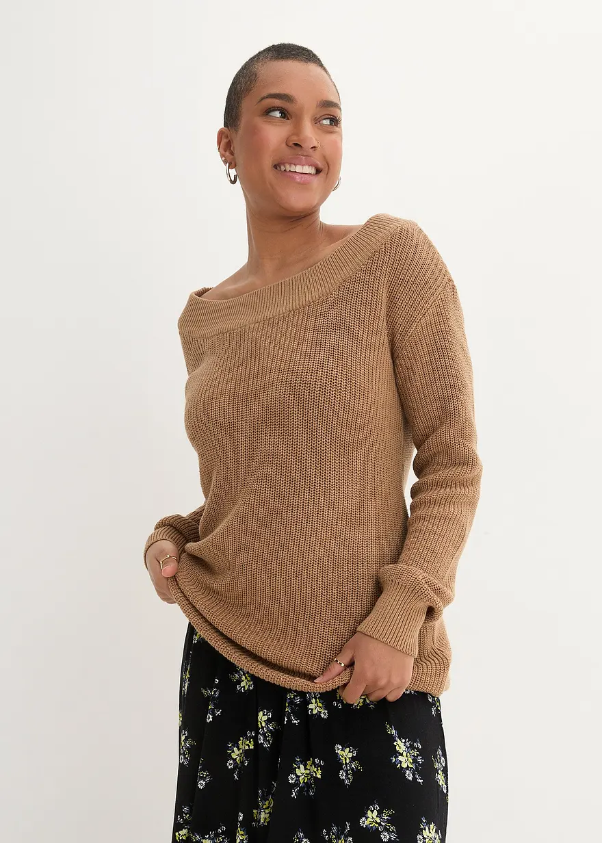 U-Boot Ripp-Strickpullover