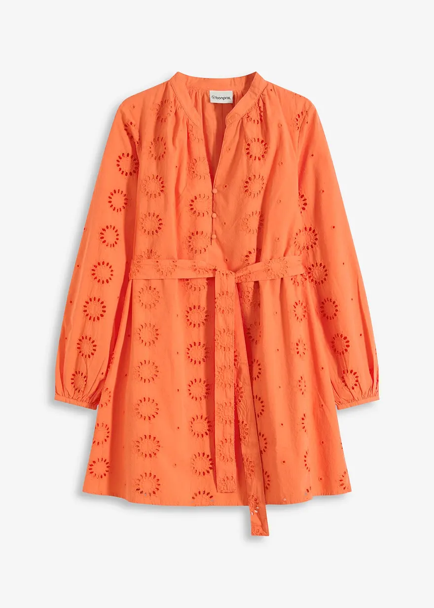 Blusenkleid aus reiner Bio-Baumwolle