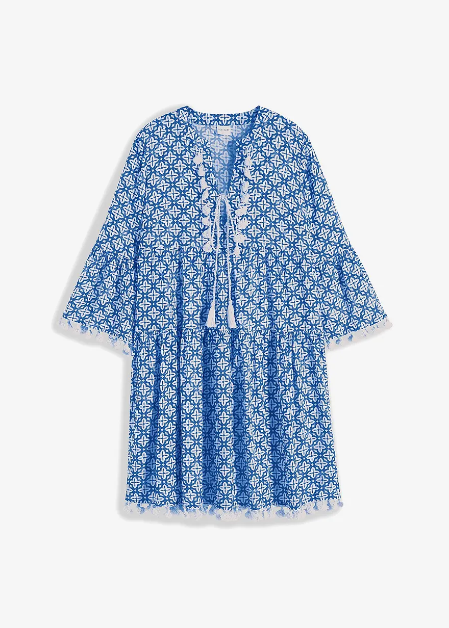 Tunika-Kleid aus softer Viskose