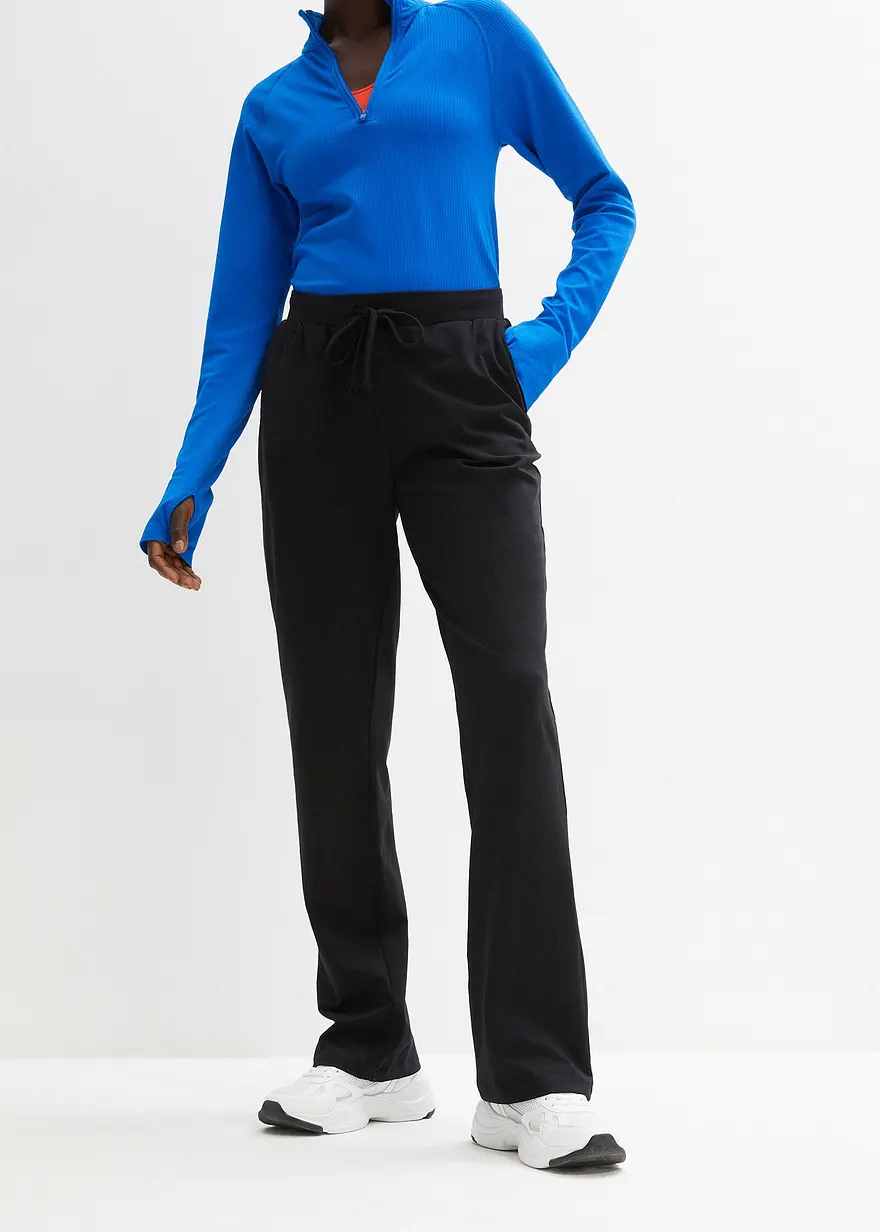Sporthose mit reiner Bio-Baumwolle mit Stretch