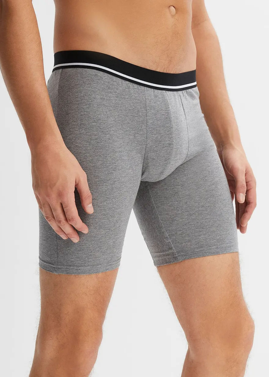 Lange Boxershorts eng (3er Pack)