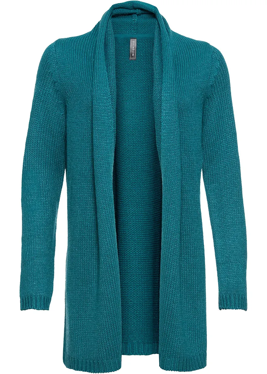 Longstrickjacke