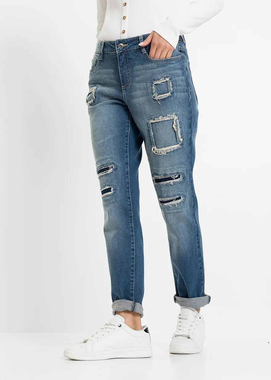 Boyfriend Jeans Mid Waist