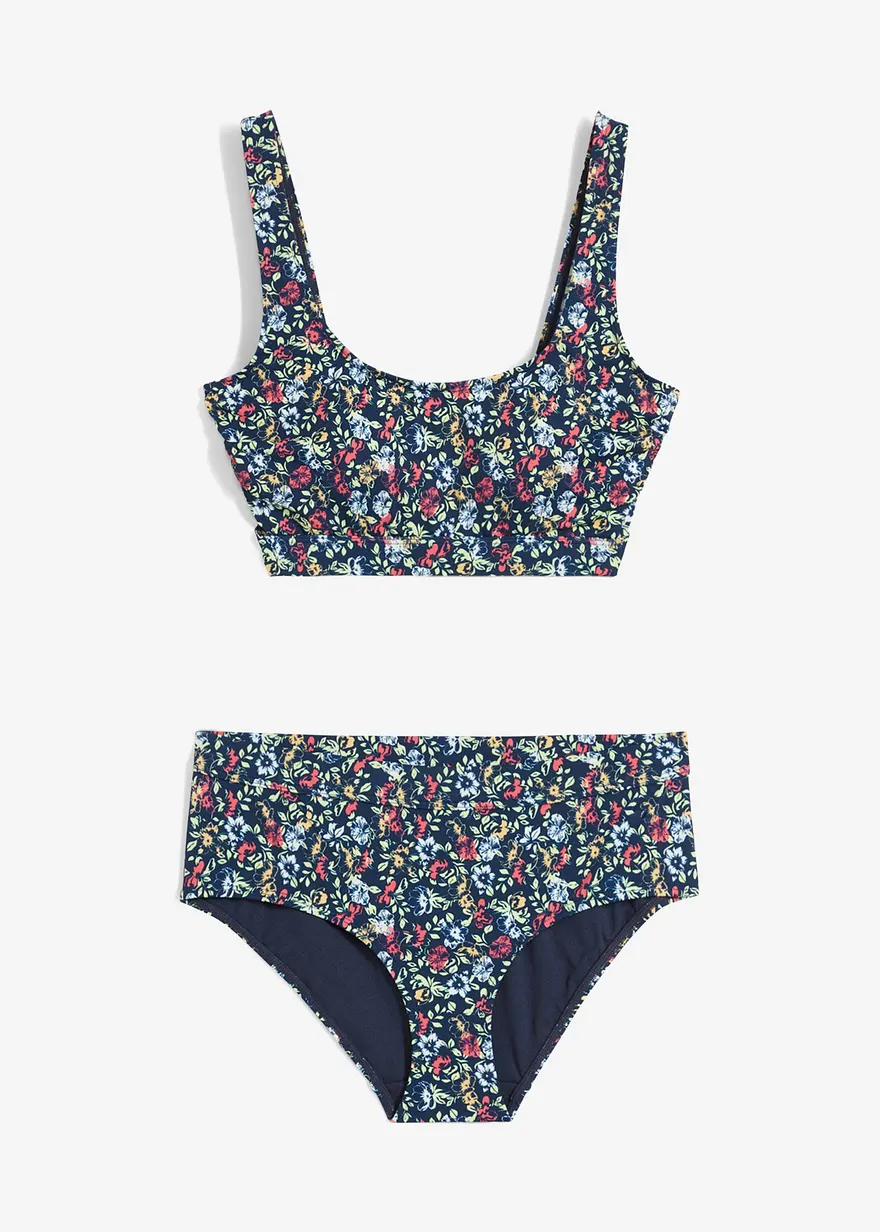 Bustier-Bikini (2-tlg.Set) mit Cut-Out