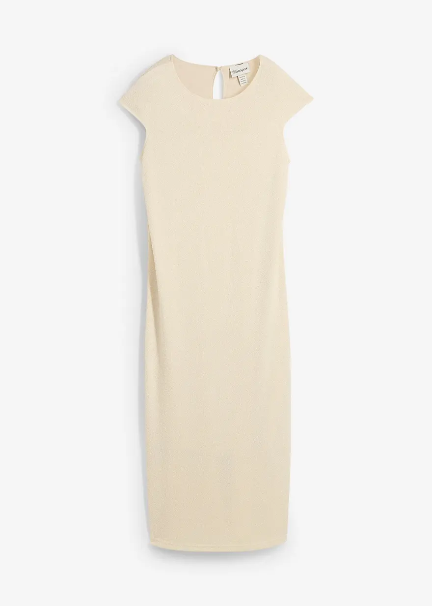 Midikleid in Strickoptik