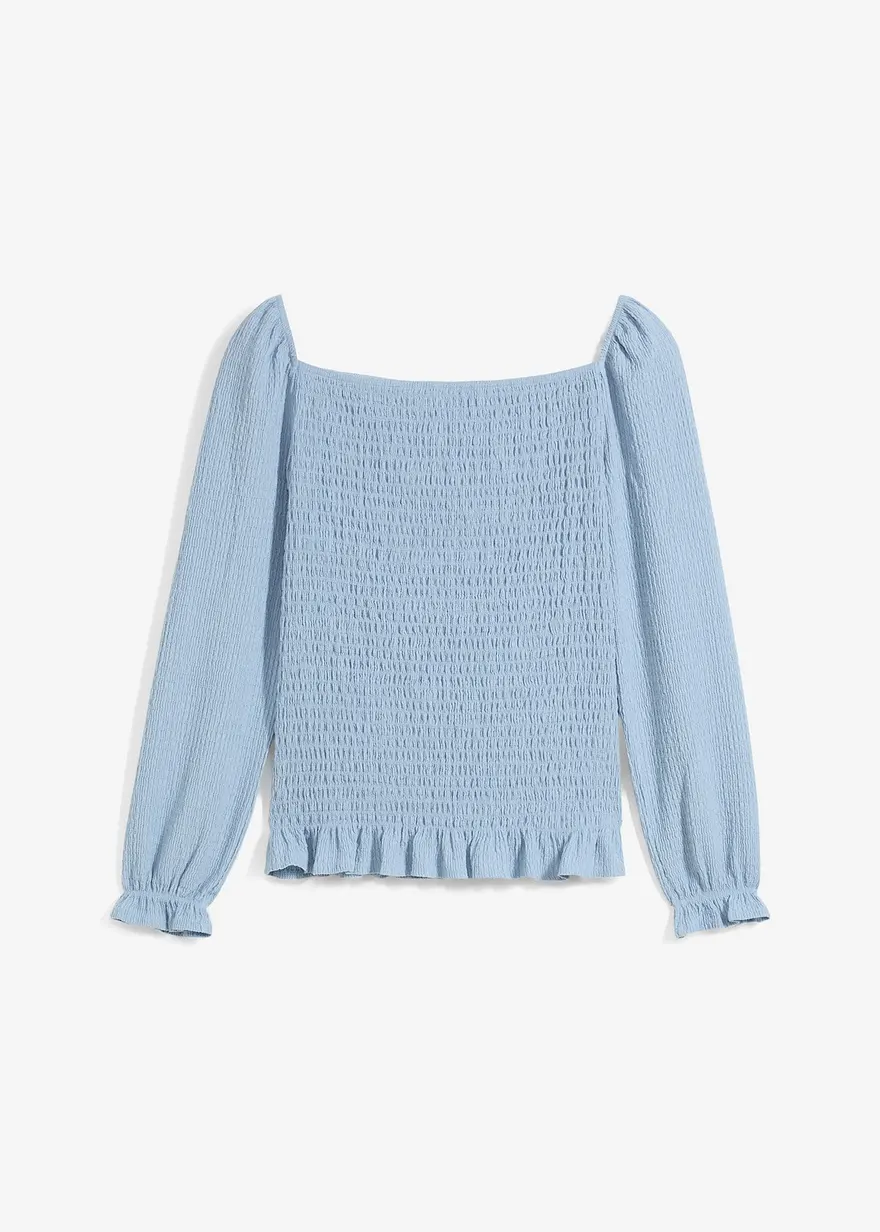 Langarmshirt mit Smok