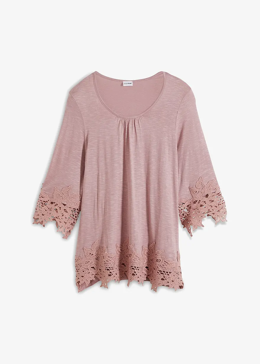 Shirt mit Spitze