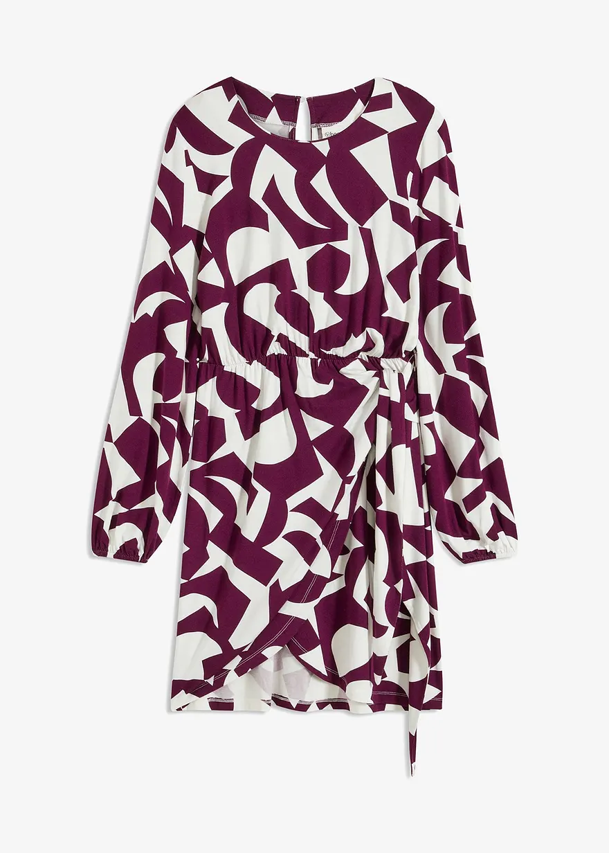 Jerseykleid aus softem Viskose-Mix