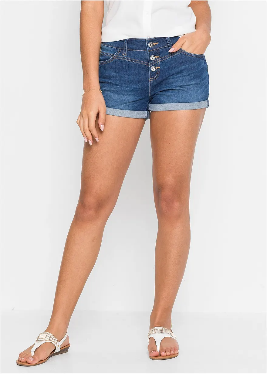 Jeansshorts Mid Waist